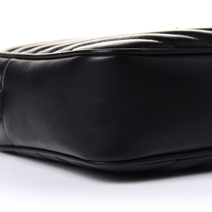 Saint Laurent Calfskin Matelasse Monogram Lou Camera Bag Black 9 of 10