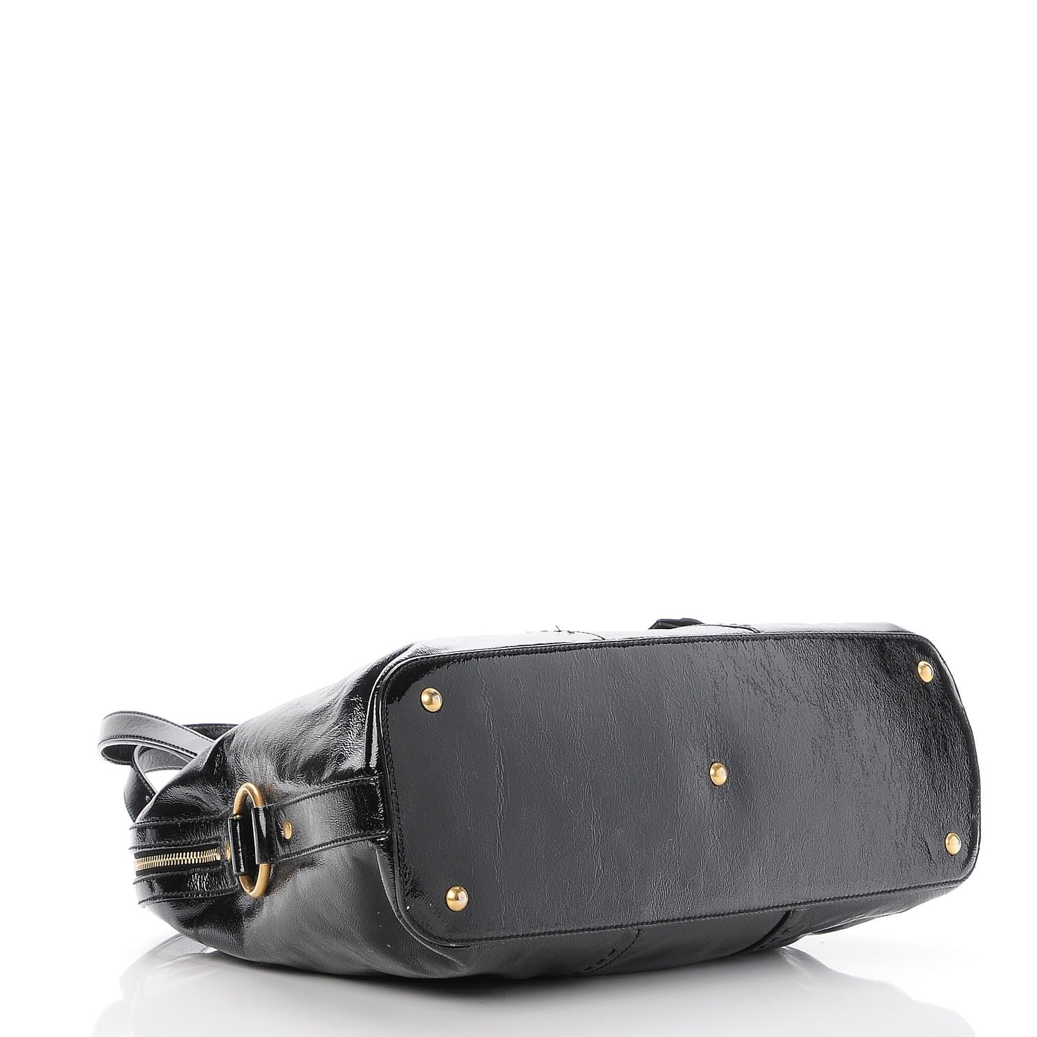 Saint Laurent Patent Oversized Muse Black 4 of 8