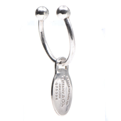 Tiffany Sterling Silver Return To Oval Key Ring 2 of 4