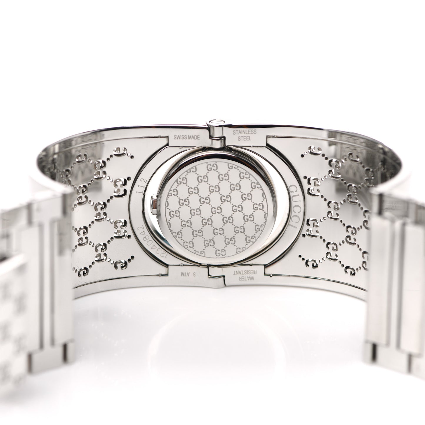 Stainless Steel Mother of Pearl 33mm Twirl Quartz Watch