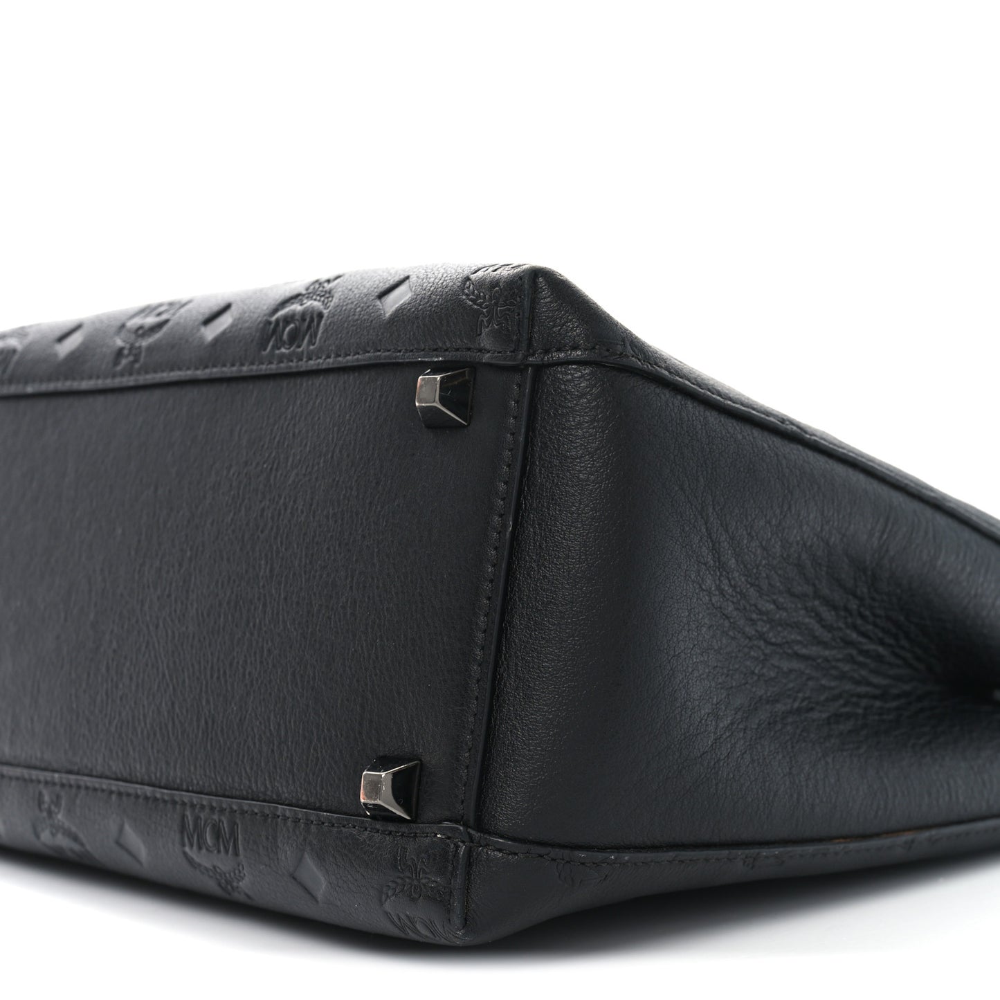 Calfskin Ottomar Monogram Sarah Convertible Hobo Black