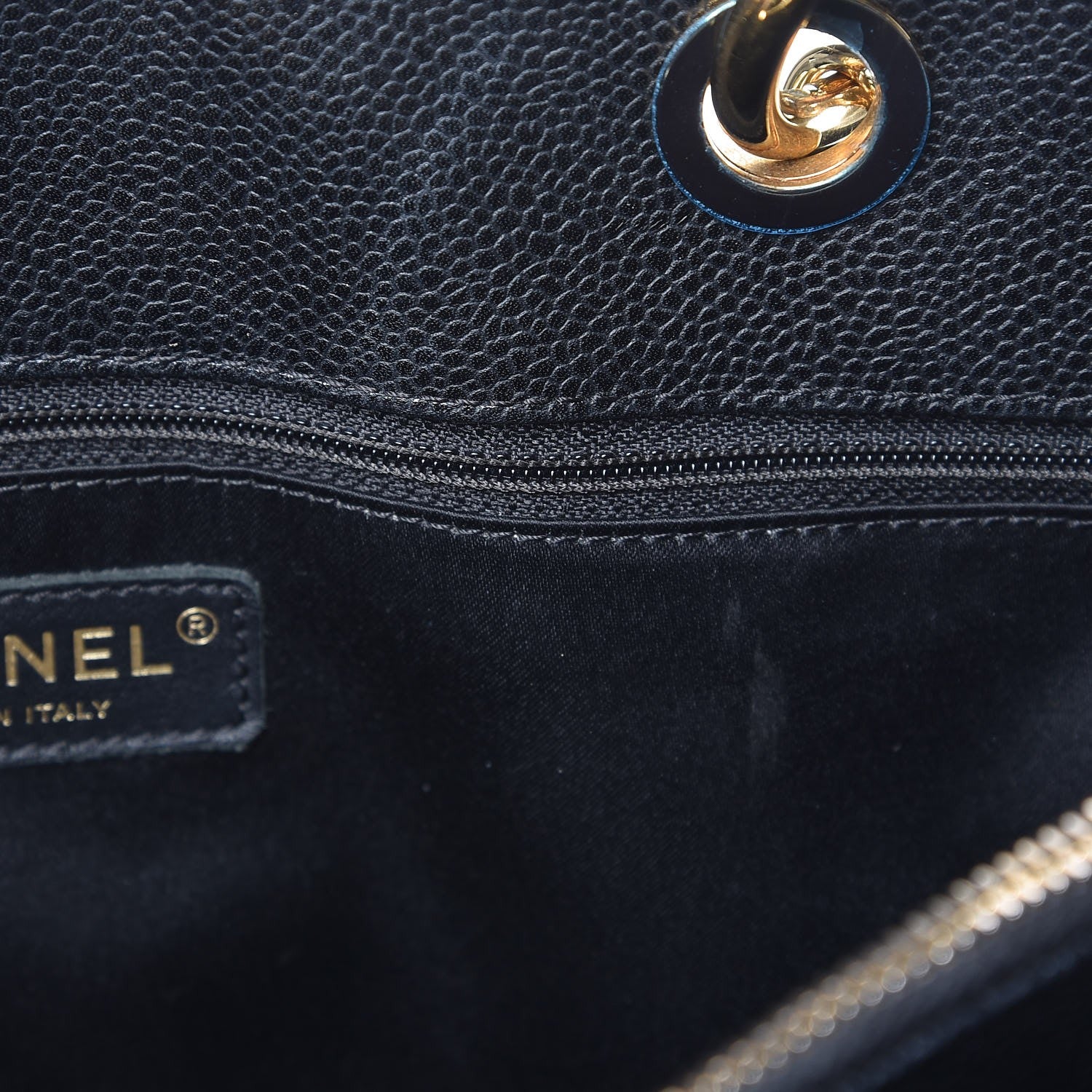 Chanel Caviar Quilted Grand Shopping Tote GST Black 18 of 21