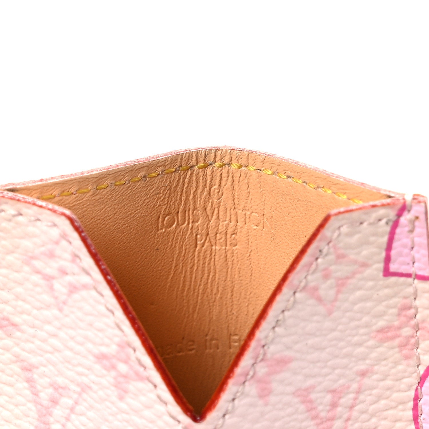 Louis Vuitton Monogram Cherry Blossom Mirror With Case Pink 6 of 7