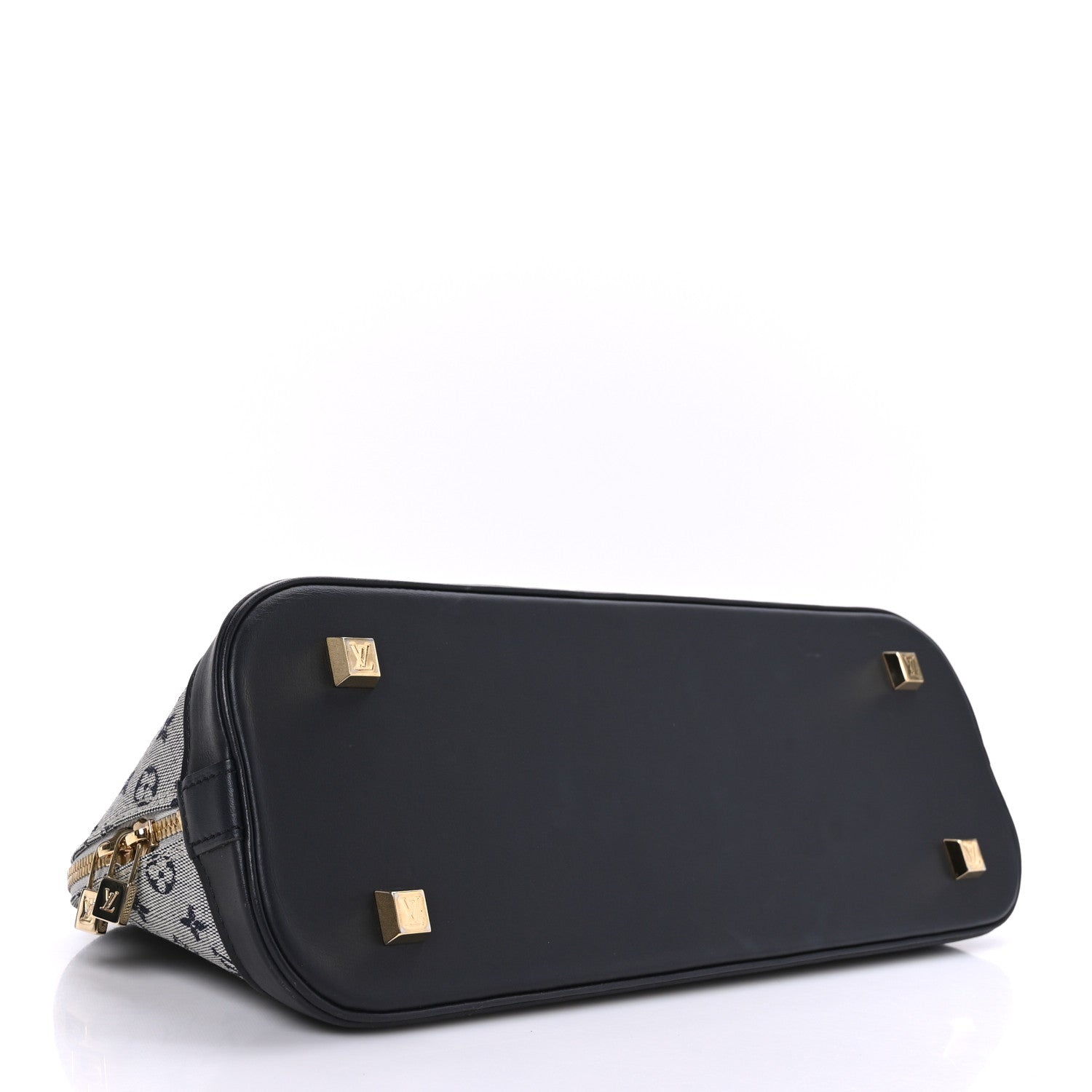 Louis Vuitton Mini Monogram Alma Long Blue 4 of 8