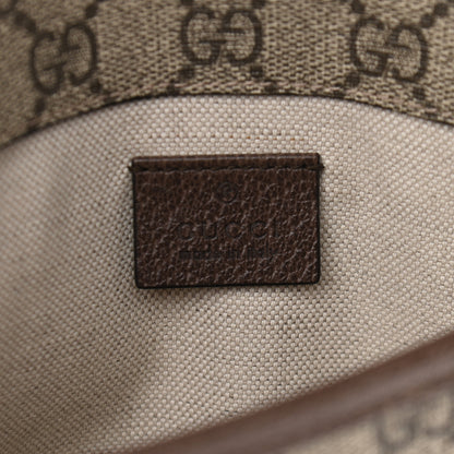 Gucci GG Supreme Monogram Neo Vintage Web Belt Bag Brown 8 of 9