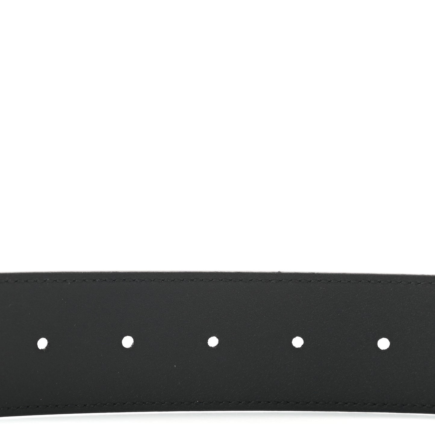 Textured Calfskin Double G 40mm Belt 75 30 Black