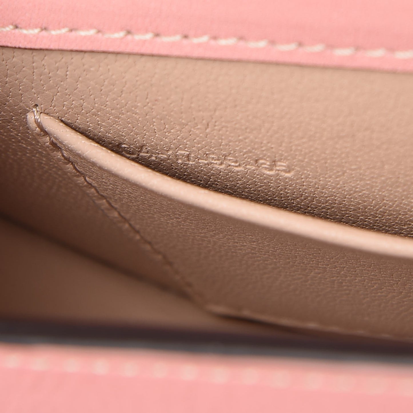 Calfskin Small Nile Bracelet Minaudiere Bag Washed Pink