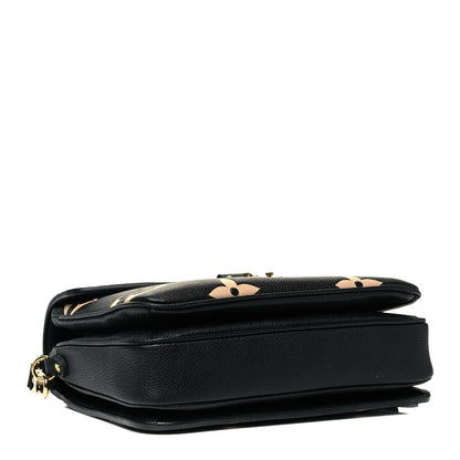 Louis Vuitton Empreinte Monogram Giant Pochette Metis Black Beige 4 of 9