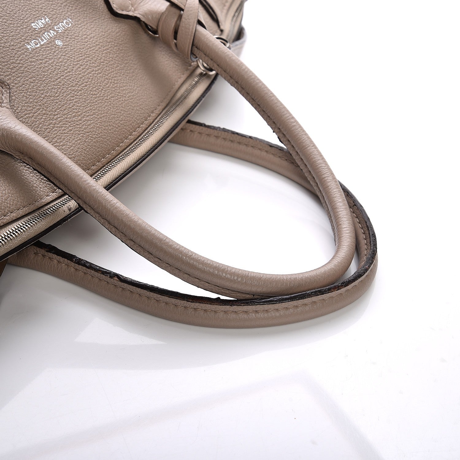 Louis Vuitton Veau Cachemire Soft Lockit MM Galet 5 of 15