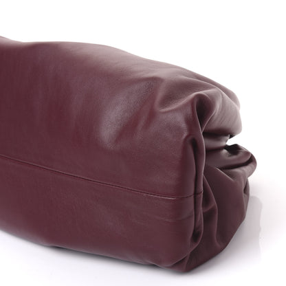 Bottega Veneta Smooth Butter Calf The Pouch Oversized Clutch Bordeaux 6 of 8