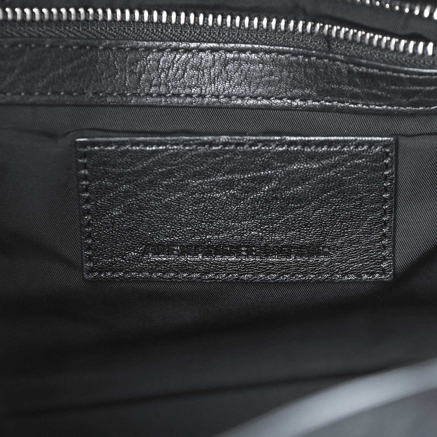 Pebbled Lambskin Rockie Black Rose Gold Hardware