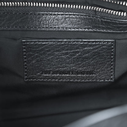 Alexander Wang Pebbled Lambskin Rockie Black Rose Gold Hardware 6 of 11