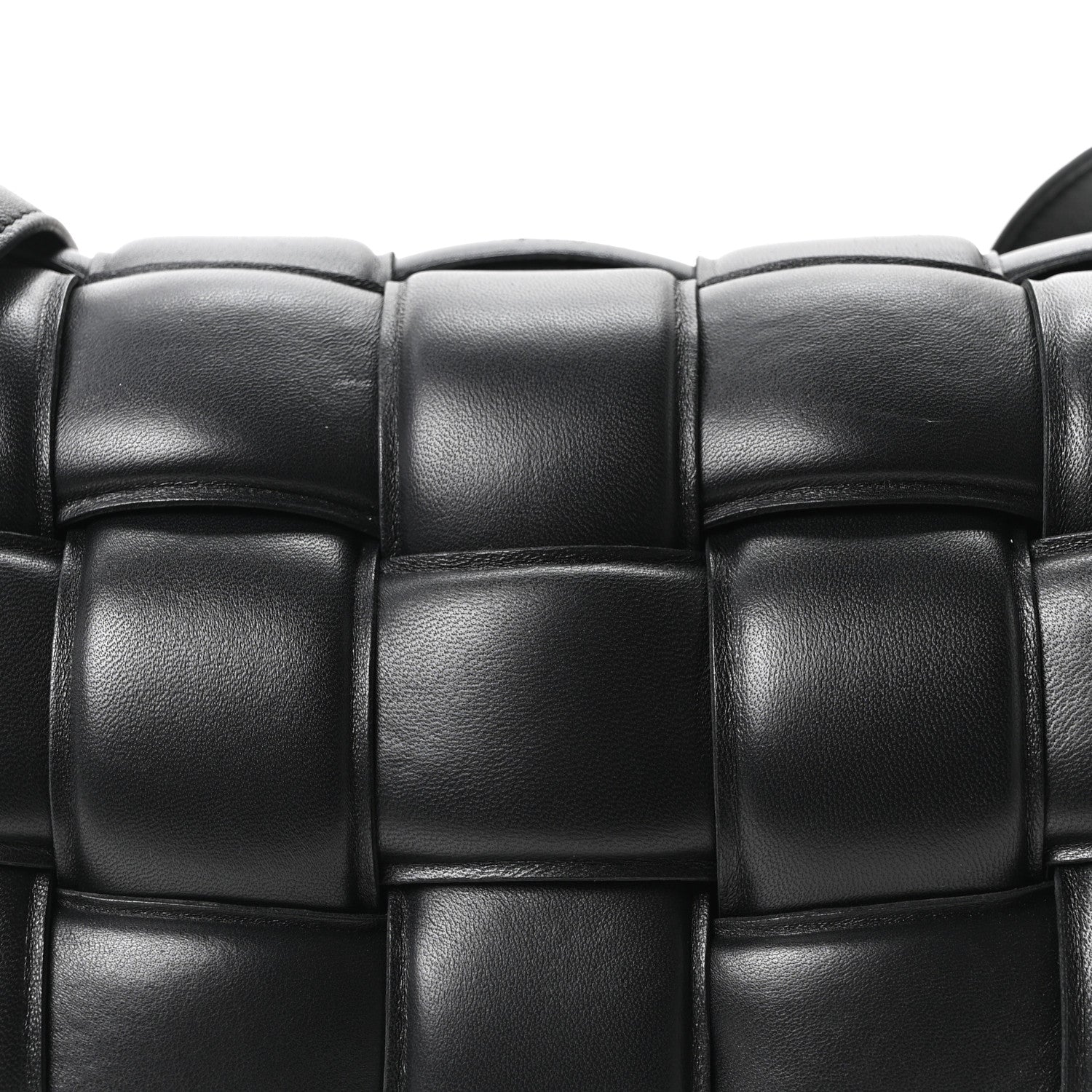 Bottega Veneta Nappa Maxi Intreccio Padded Cassette Crossbody Bag Black Black 8 of 10