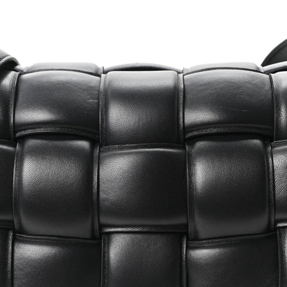 Bottega Veneta Nappa Maxi Intreccio Padded Cassette Crossbody Bag Black Black 8 of 10