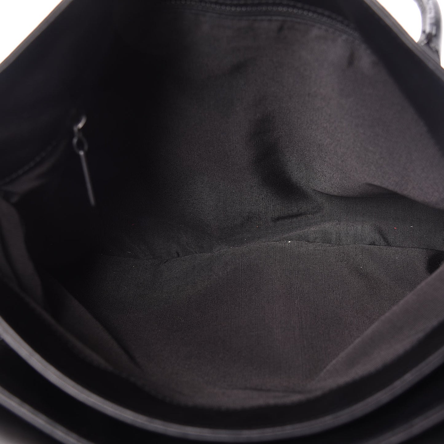 Calfskin Large Flap Tote Black