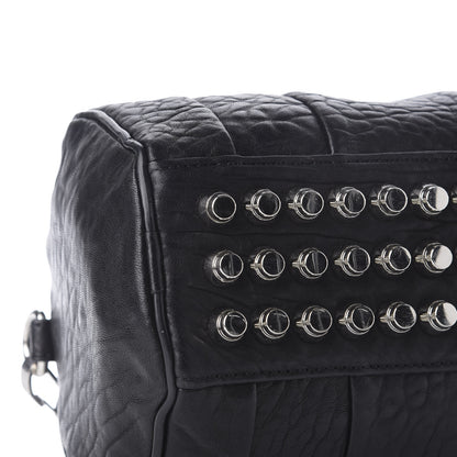 Alexander Wang Pebbled Lambskin Mini Rockie Black Rhodium Hardware 5 of 9