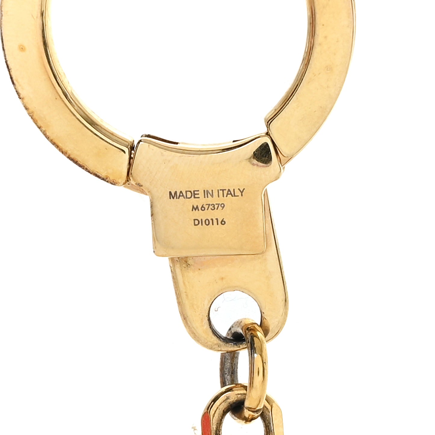 Metal Kaleido V Bag Chain Charm