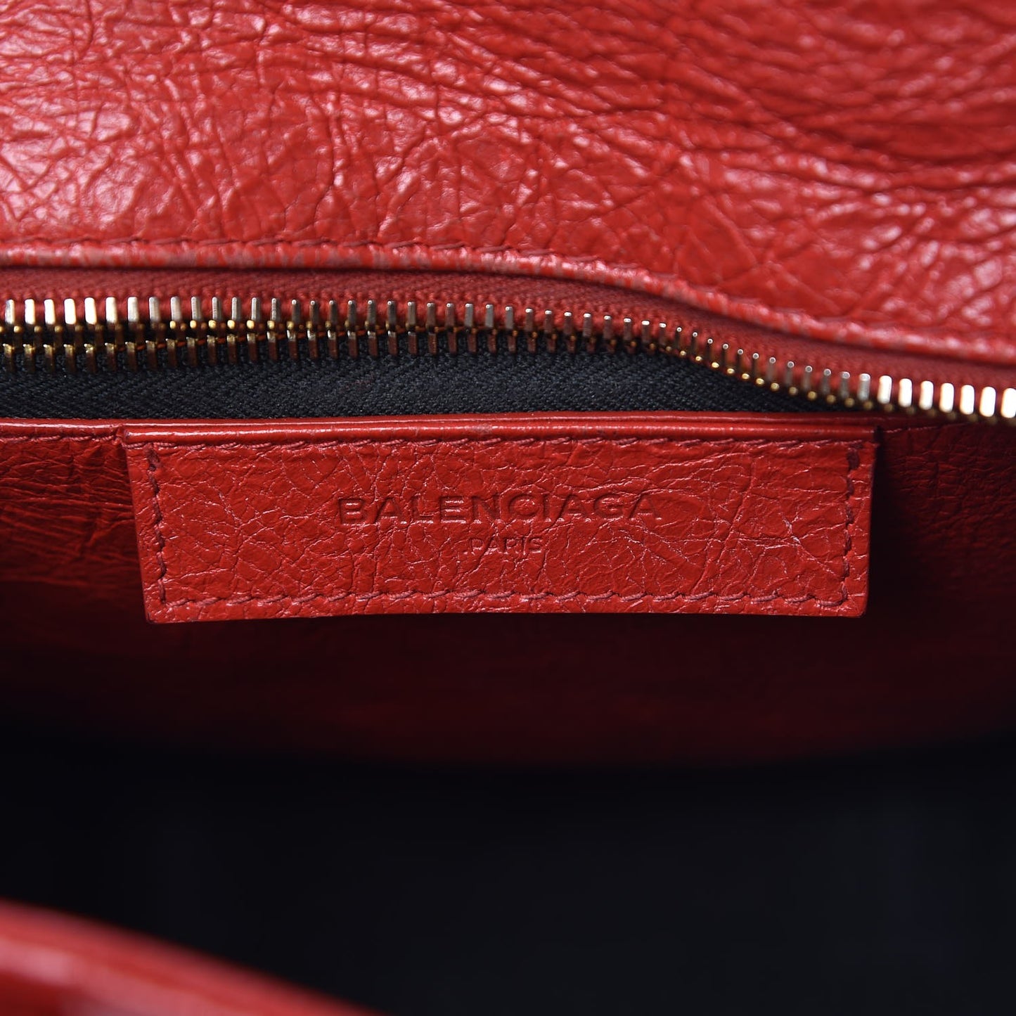 Agneau XS Bazar Shopper Tote Rouge Groseille