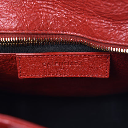 Balenciaga Agneau XS Bazar Shopper Tote Rouge Groseille 7 of 13