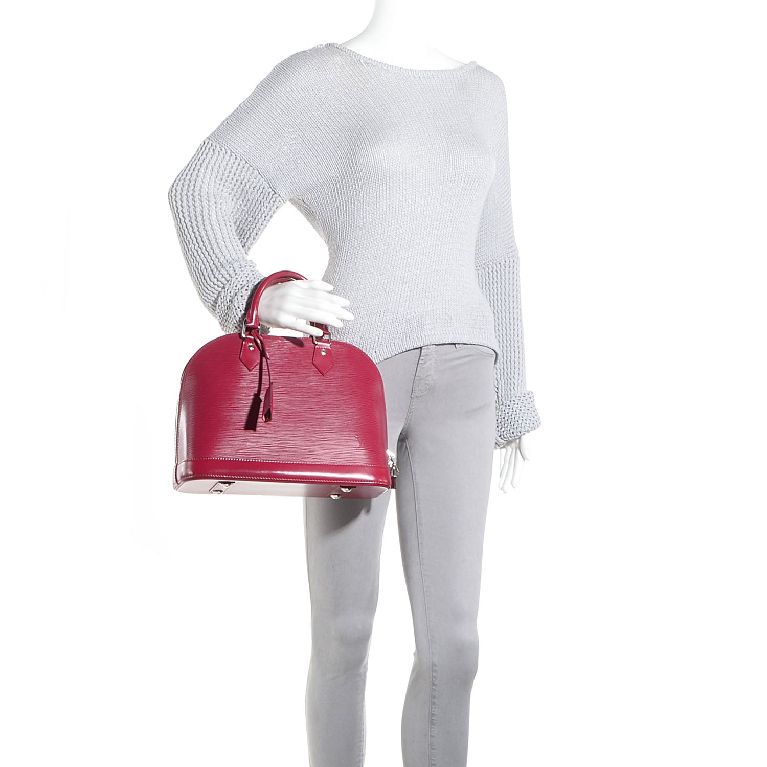 Louis Vuitton Epi Alma PM Fuchsia 2 of 9
