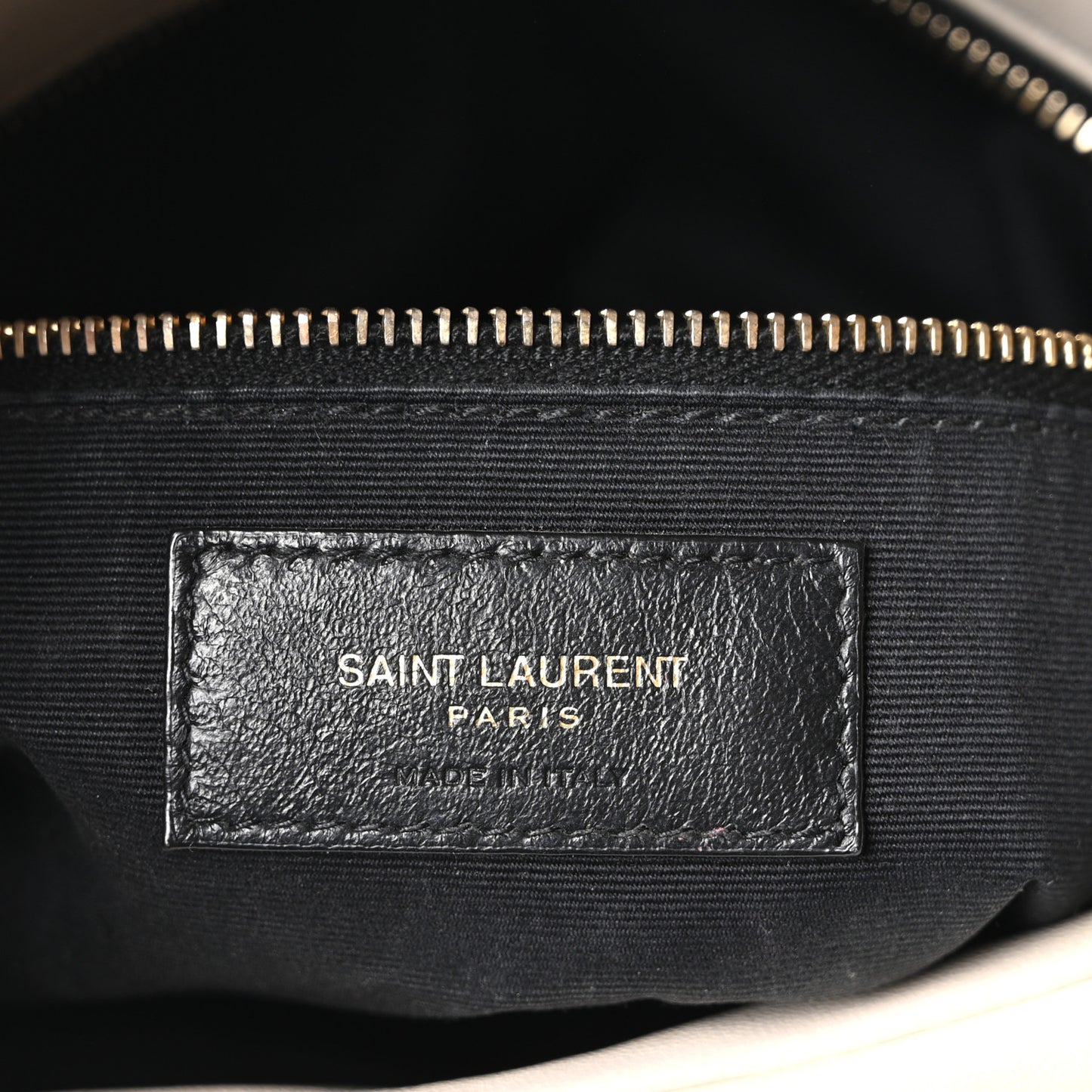 Lambskin Quilted Small Loulou Puffer Monogram Chain Satchel Blanc Vintage Blanc Vintage