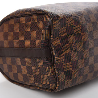 Louis Vuitton Damier Ebene Speedy Bandouliere 25 7 of 12