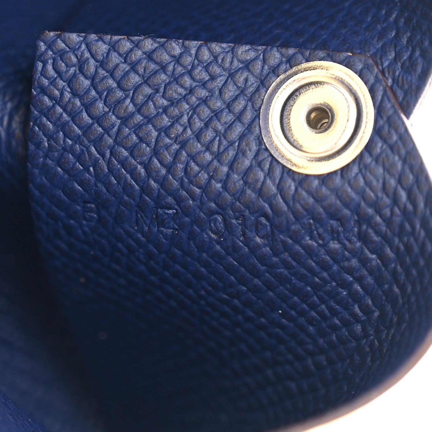 Hermes Epsom Verso Calvi Card Case Jaune Poussin Bleu Saphir 7 of 8