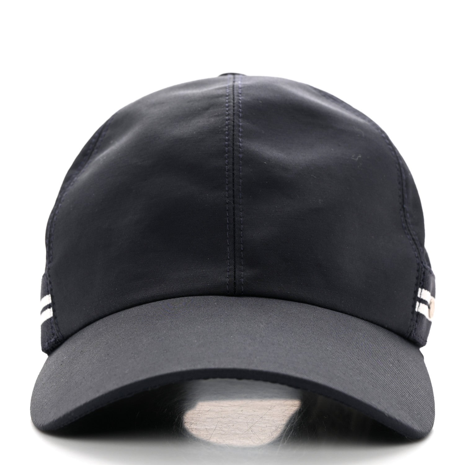 Hermes Gabardine Cotton Riley Sport Cap 58 Marine 3 of 10