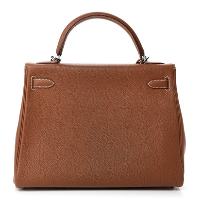 Hermes Togo Kelly Retourne 32 Gold 4 of 40