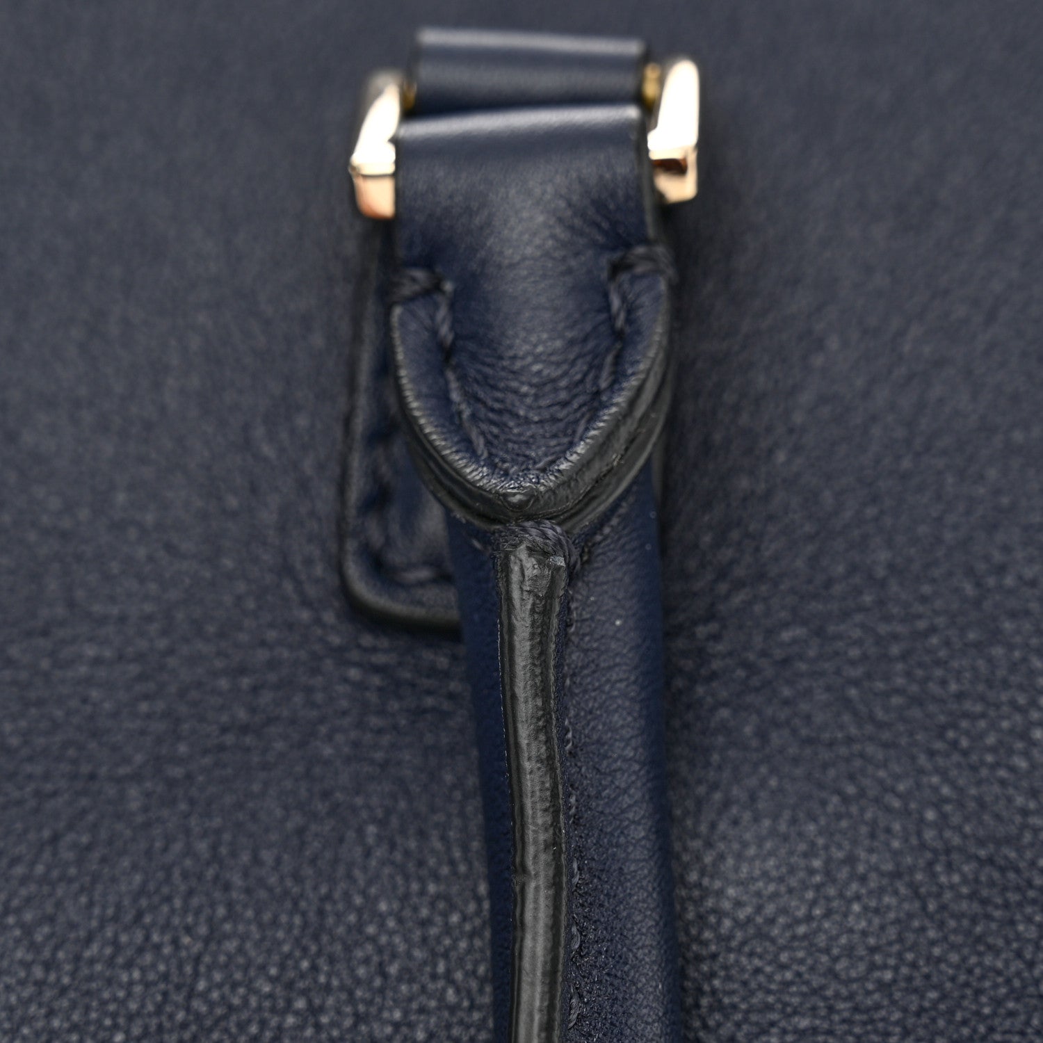Valentino Garavani Vitello Rockstud Double Handle Tote Marine 13 of 14