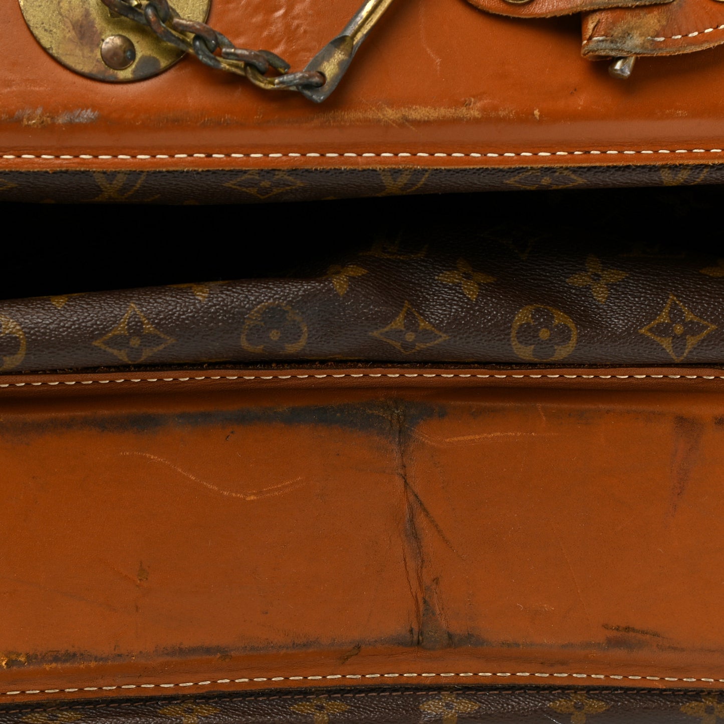 French Company Monogram Garment Bag