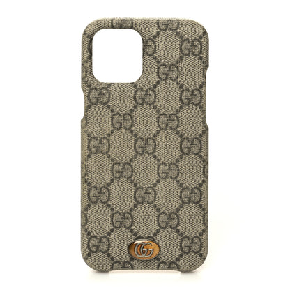 Gucci GG Supreme Monogram Ophidia iPhone 12 Pro Max Case 1 of 11