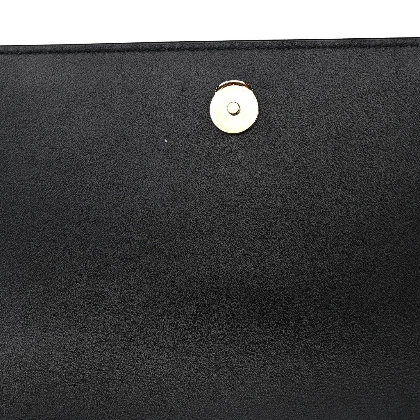 Calfskin Polka Dot Medium Monogram Sunset Black White