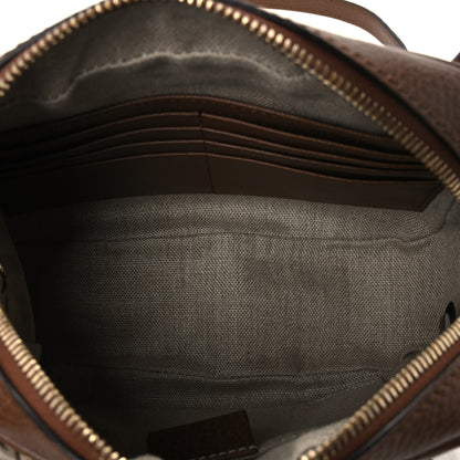 Gucci Monogram Mini Bree Messenger Bag Beige Tabacco 5 of 11
