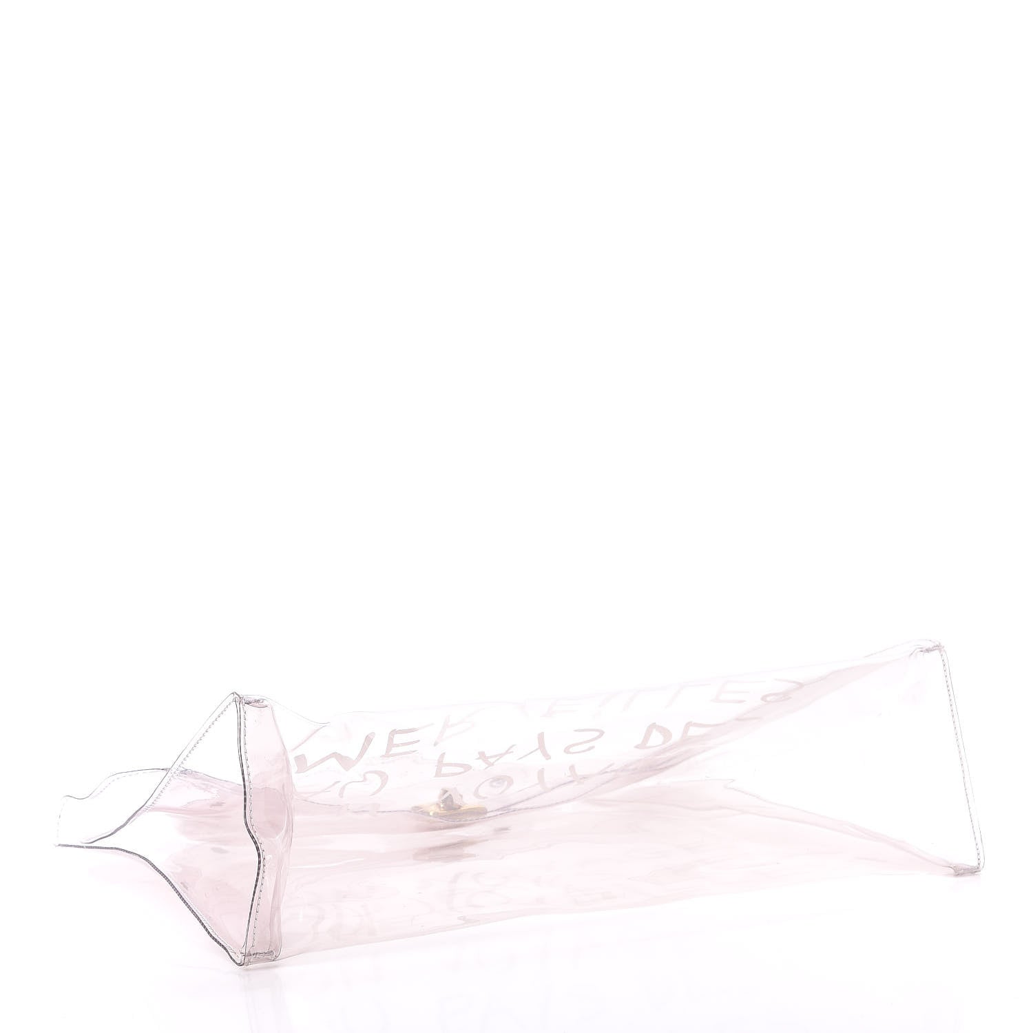 Hermes Vinyl Souvenir De L'Exposition Kelly Transparent 4 of 8