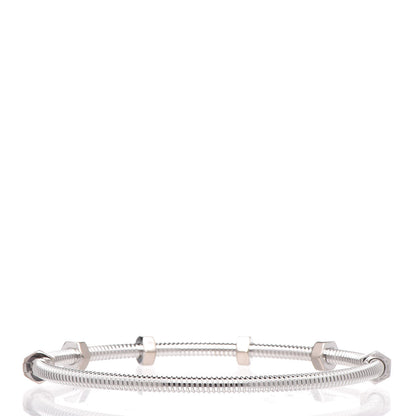 Cartier 18K White Gold Ecrou de Bracelet 3 of 7