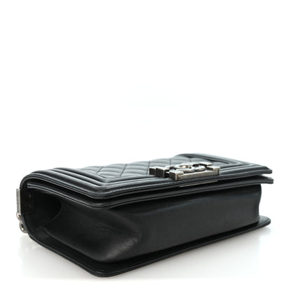 Chanel Lambskin Quilted Small Boy Flap Black 4 of 10