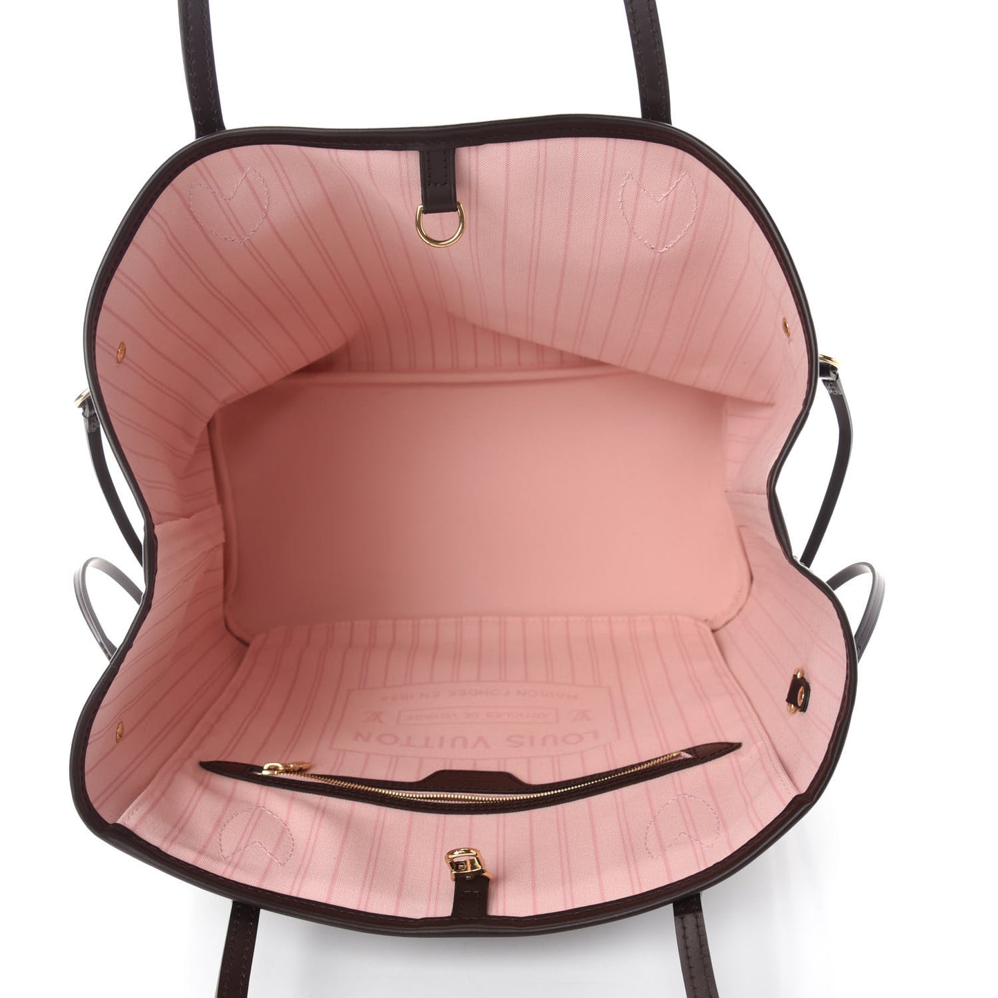 Damier Ebene Neo Neverfull MM Rose Ballerine