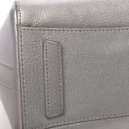 Givenchy Metallic Sugar Goatskin Mini Antigona Silver 27 of 27