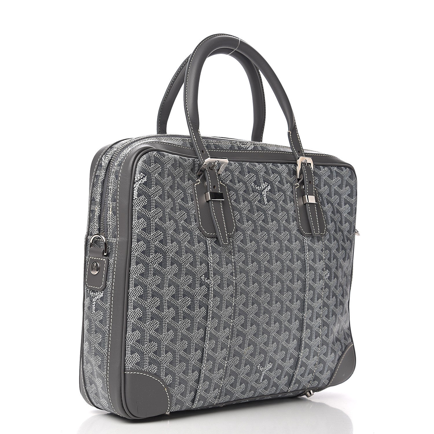 Goyard Goyardine Ambassade PM Briefcase Grey 1 of 8