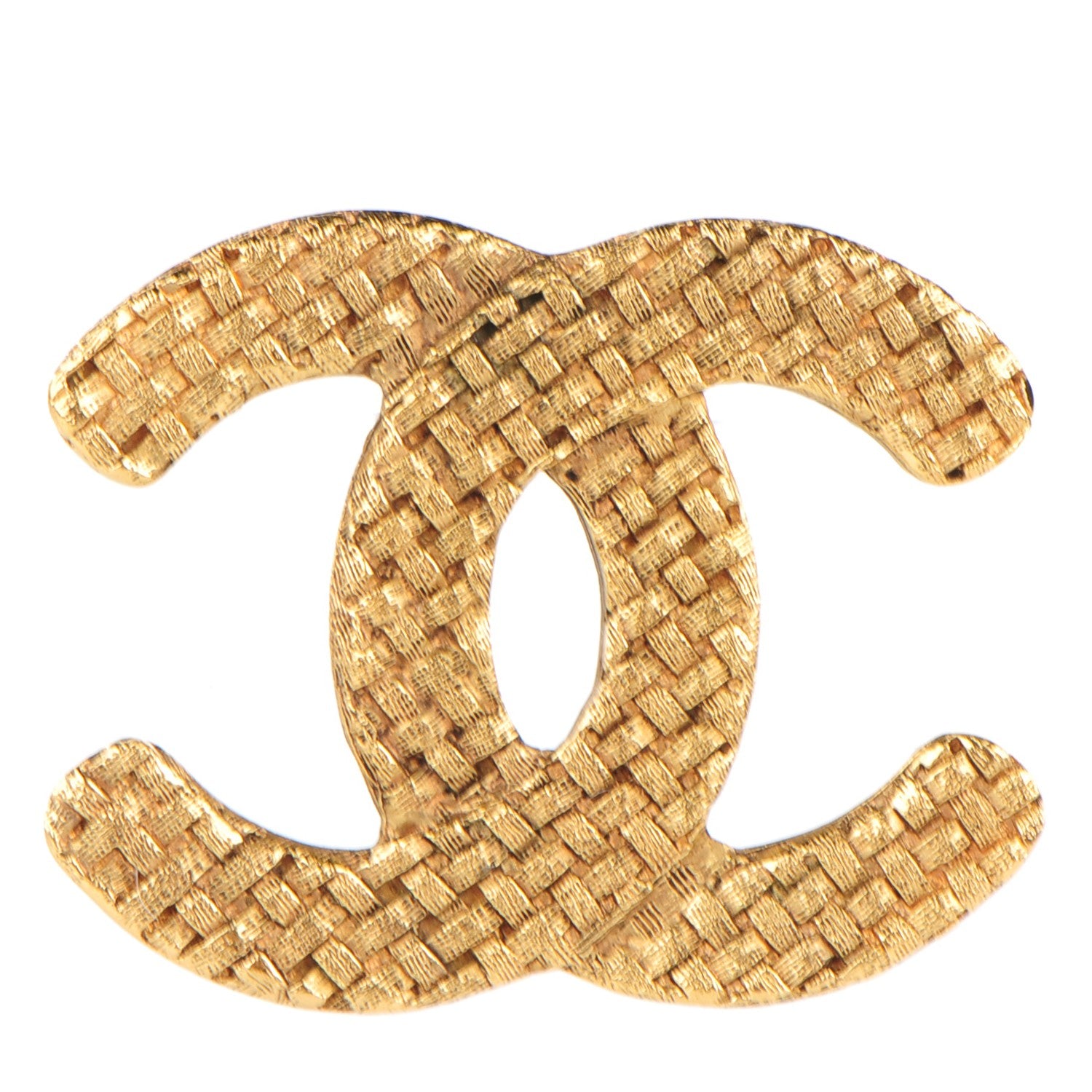 Chanel Large CC Brooch Gold 2 of 5