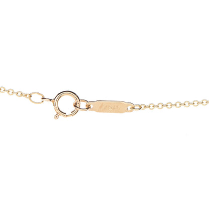 Tiffany 18K Yellow Gold Diamond Lace Pendant Necklace 6 of 6
