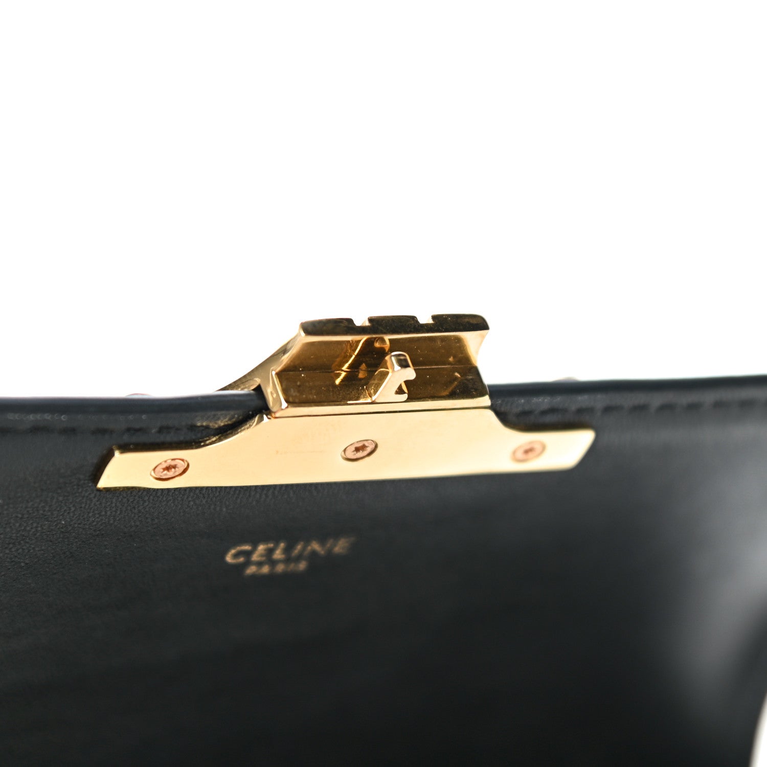 Celine Lizard Mini Triomphe Black 9 of 12