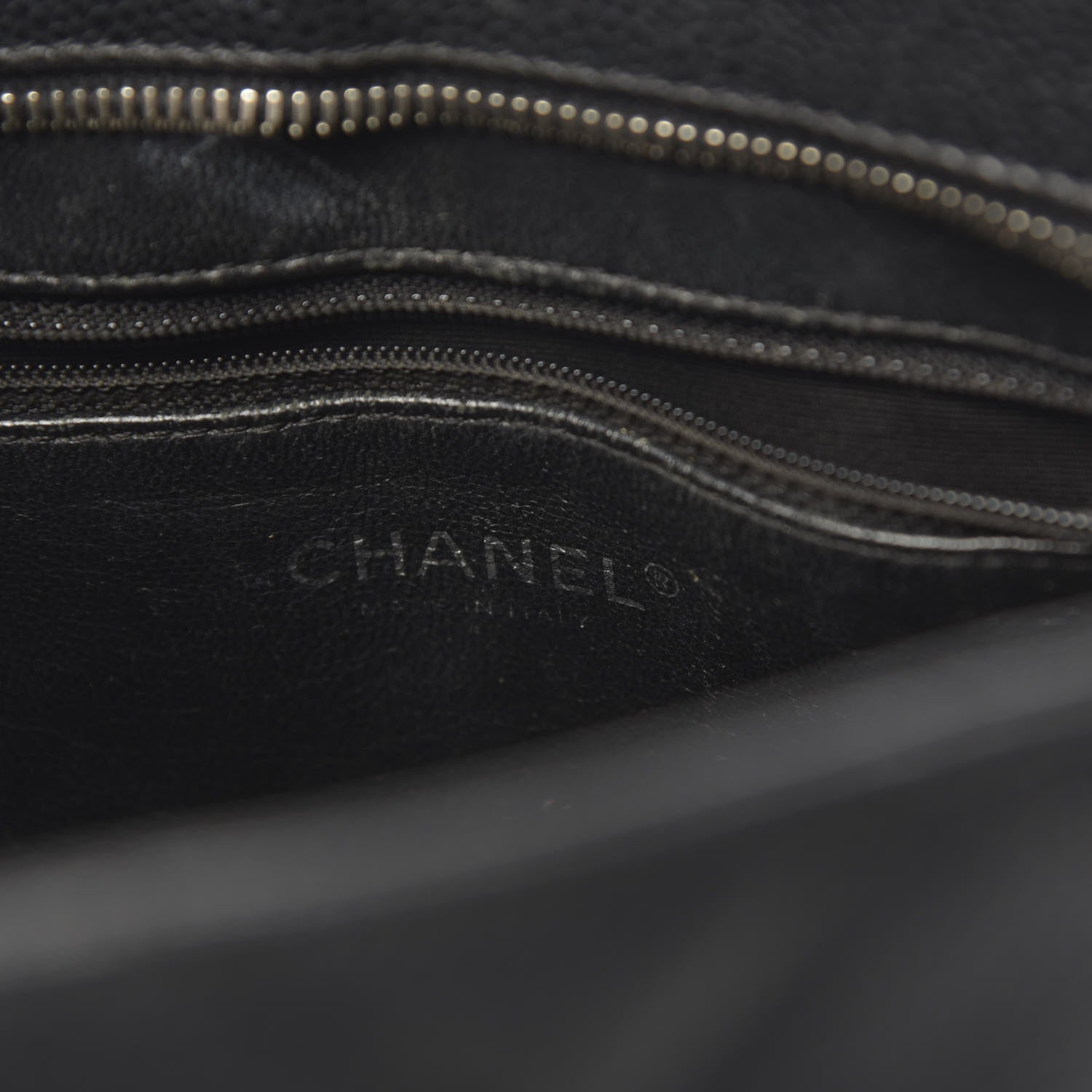 Chanel Caviar Quilted Medallion Tote Black 6 of 18