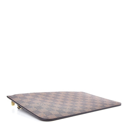 Louis Vuitton Damier Ebene Neverfull MM GM Pochette Rose Ballerine 4 of 7