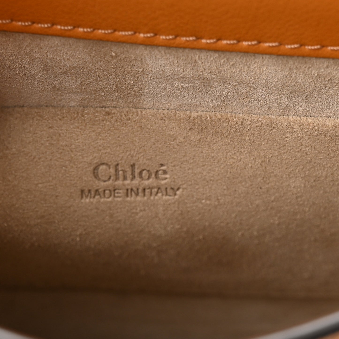 Calfskin Suede Small Nile Bracelet Bag Autumnal Brown