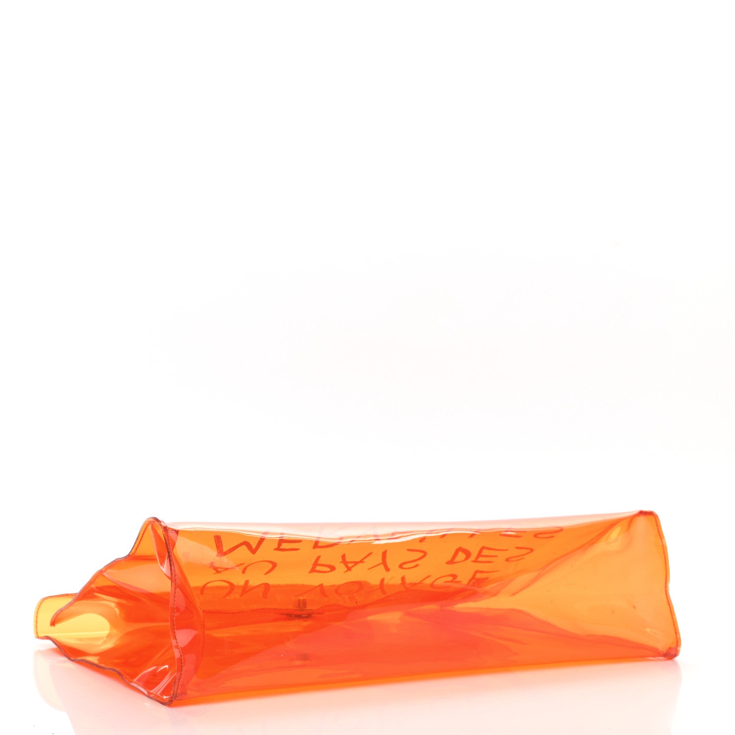 Hermes Vinyl Souvenir De L'Exposition Kelly Orange 4 of 11