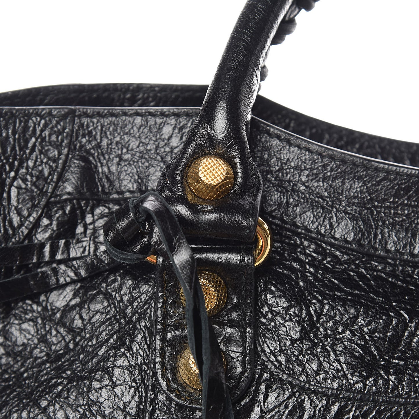 Agneau Giant 12 Gold Hardware City Black
