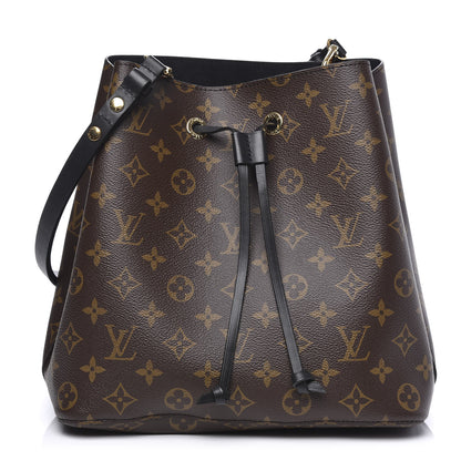Louis Vuitton Monogram Neonoe MM Black 1 of 8