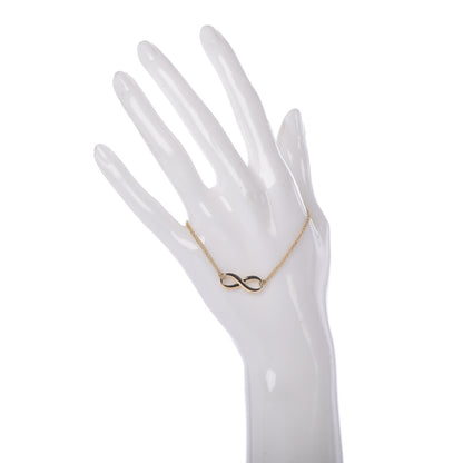 Tiffany 18K Yellow Gold Infinity Bracelet 2 of 6